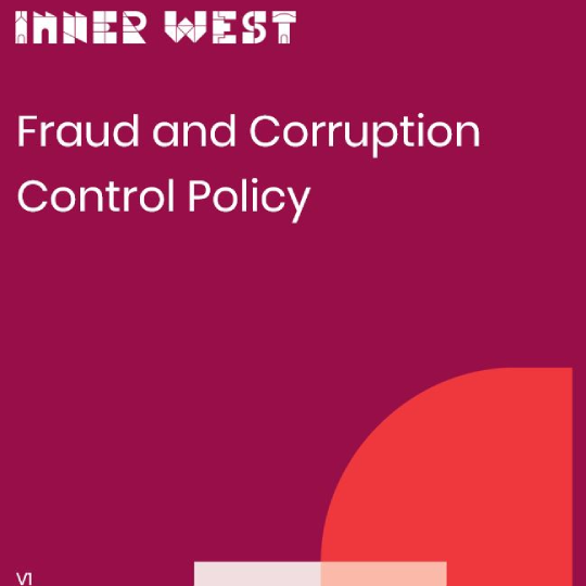 Cover of policy document 